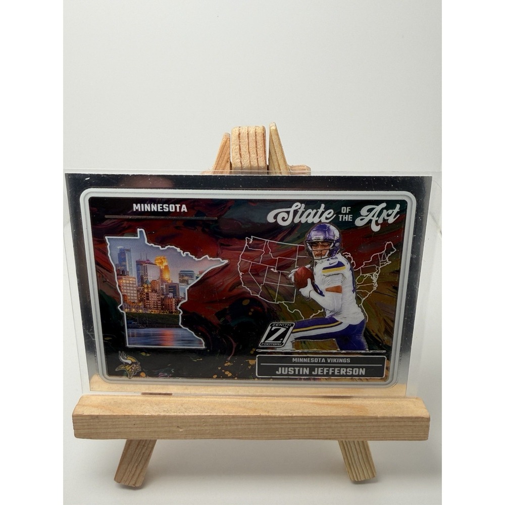 2024‎ Panini Zenith - State of the Art Justin Jefferson #16